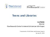 Teens and Libraries